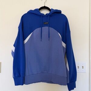 Blue and Gray Men's Sweater